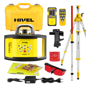 Niwelator laserowy NL520 Nivel System+łata LS-24+statyw SJJ32