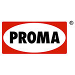 logo marki Proma odciągi do trocin, worki do trocin, opaski