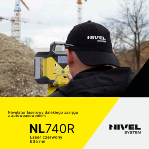 Nivel System Zestaw do koparki MC-1D+ NL740R DIGITAL Niwelator Laserowy - obrazek 15