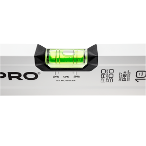 Poziomica PRO600 malowana biała libella 2% 50cm - obrazek 6