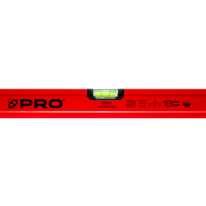 Poziomica PRO600 malowana czerwona 120cm - obrazek 9