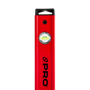 Poziomica PRO900 Heavy Duty czerwona z uchwytem 80cm - obrazek 4