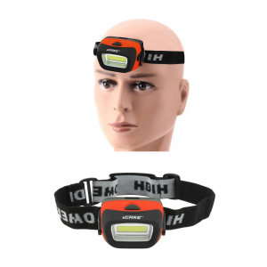 Latarka czołowa robocza czołówka wodoodporna LED COB - obrazek 11