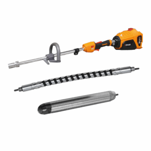 Zestaw: Wibrator do betonu lanca wibracyjna Enar VIB-BARE E-BATT+ wałek TBP 0,5m+ buława ABP 38mm