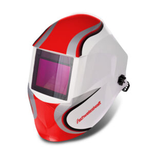 VarioProtect XXL-W-2 TC Przyłbica spawalnicza czerwona SCHWEISSKRAFT 1654025-2