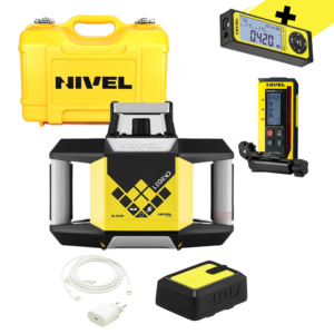 Nivel System Niwelator laserowy rotacyjny NL300R DIGITAL+DALMIERZ HDM GRATIS!