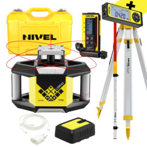 Nivel System Niwelator laserowy rotacyjny NL320R DIGITAL+ statyw SJJ1+łata LS-24+DALMIERZ HDM GRATIS!