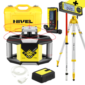 Nivel System Niwelator laserowy rotacyjny NL320R DIGITAL+statyw SJJ32+łata LS-24+DALMIERZ HDM GRATIS!