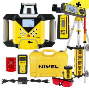 Nivel System Zestaw do koparki MC-1D Magnets+ NL720R DIGITAL Niwelator Laserowy+DALMIERZ HDM GRATIS