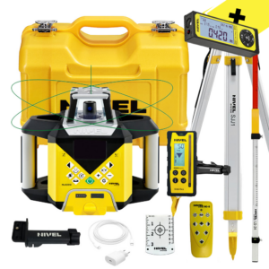 Nivel System Niwelator laserowy NL620G DIGITAL zielony zestaw+ statyw SJJ1+ łata LS-24+DALMIERZ HDM GRATIS!
