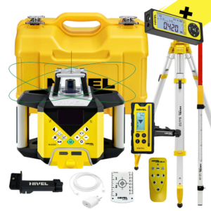 Nivel System Niwelator laserowy NL620G DIGITAL zielony zestaw+ statyw SJJ32+ łata LS-24+DALMIERZ HDM GRATIS!