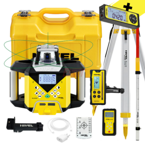 Nivel System Niwelator laserowy NL640G DIGITAL zielony zestaw+ statyw SJJ1+ łata LS-24+DALMIERZ HDM GRATIS!