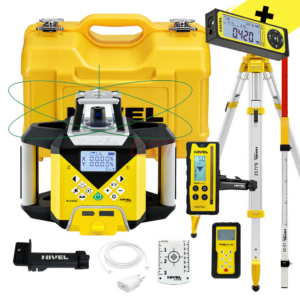 Nivel System Niwelator laserowy NL640G DIGITAL zielony zestaw+ statyw SJJ32+ łata LS-24+DALMIERZ HDM GRATIS!