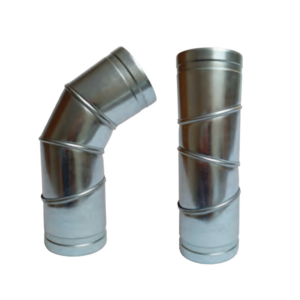 Kolano nastawne do węża odciągowego 100 / 90 mm RURA SPIRO OCYNK