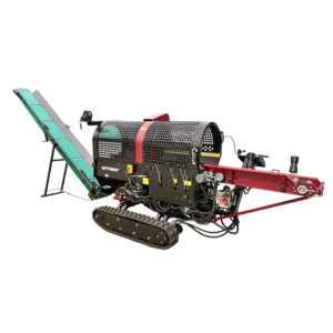 Piło-łuparka spalinowa 20 ton OPTIMAT FOREST LINE PRO20-S500 10 KM - gąsienicowa, samobieżna - full automatic