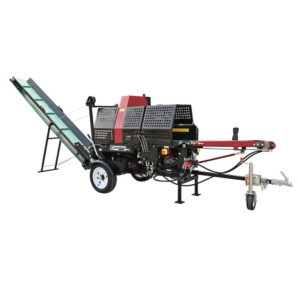 Piło-łuparka elektryczna 20 ton OPTIMAT FOREST LINE 20-E500 9,5kW - hydrauliczne podawanie, docisk, cięcie, rozłupywanie