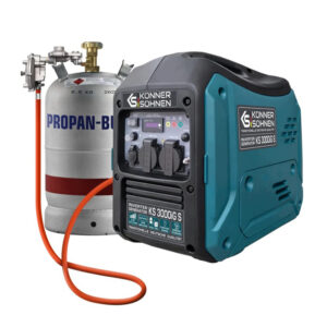 Agregat prądotwórczy inwerterowy Könner & Söhnen KS3000IGS benzyna/gaz 3,3 kW